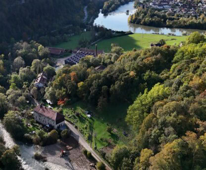 [VIDÉO] Travaux de restauration du Cusansin – Effacement du barrage des Pipes