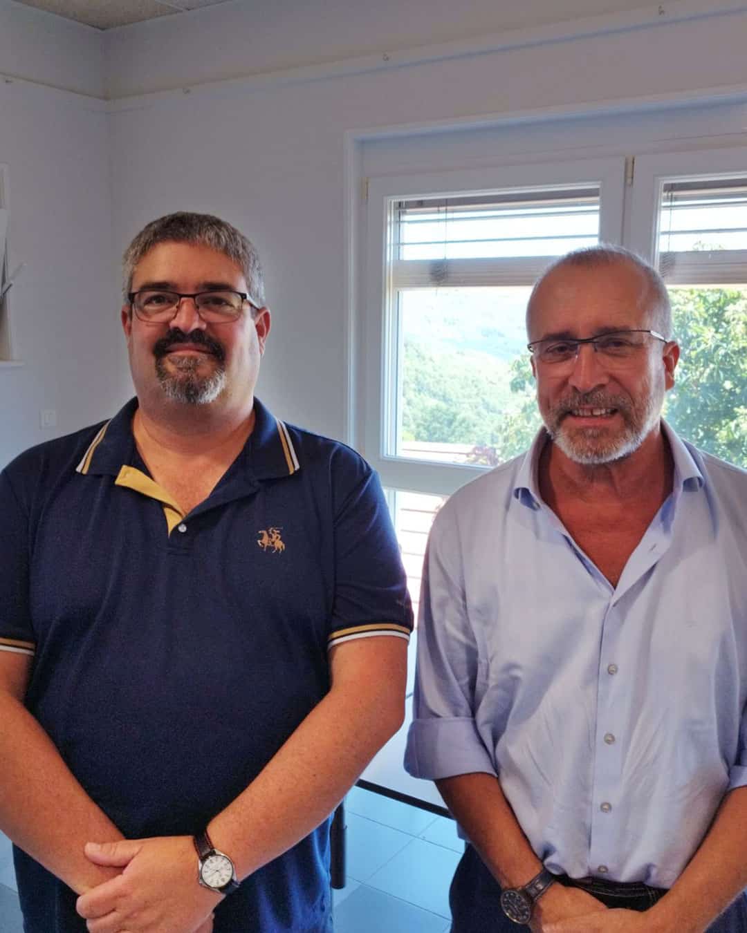 Anthony MERIQUE (Président EPAGE Doubs Dessoubre), Ange ALEZ MARTIN ( Élu CCI Saône Doubs)